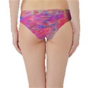 Purple Red Abstract Pool Hipster Bikini Bottoms View2