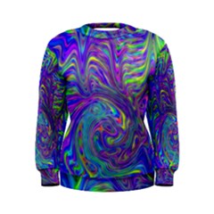 Abstractwithblue Women s Sweatshirt