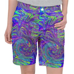 Abstractwithblue Pocket Shorts by bloomingvinedesign