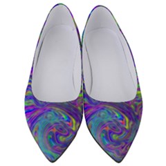 Abstractwithblue Women s Low Heels by bloomingvinedesign