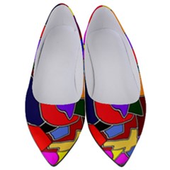 Crazycolorabstract Women s Low Heels