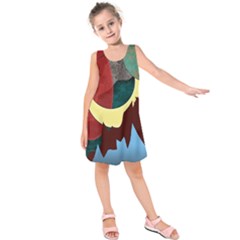 Moonscape Kids  Sleeveless Dress