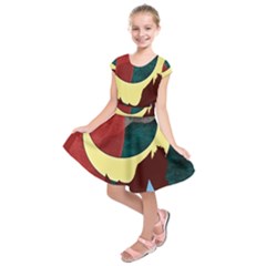 Moonscape Kids  Short Sleeve Dress