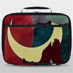 Moonscape Full Print Lunch Bag