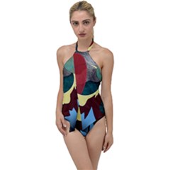 Moonscape Go with the Flow One Piece Swimsuit