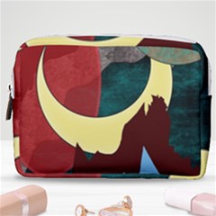 Moonscape Make Up Pouch (medium) by bloomingvinedesign