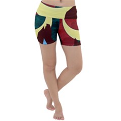 Moonscape Lightweight Velour Yoga Shorts