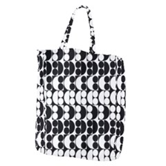 Seamless Pattern Wallpaper Giant Grocery Tote by Pakrebo