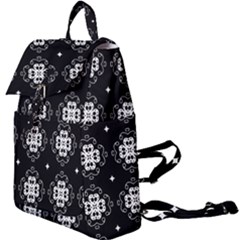 Ornament Flowers Seamless Geometric Buckle Everyday Backpack by Pakrebo