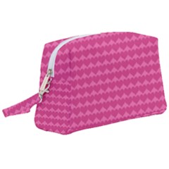 Abstract Background Card Decoration Pink Wristlet Pouch Bag (large)