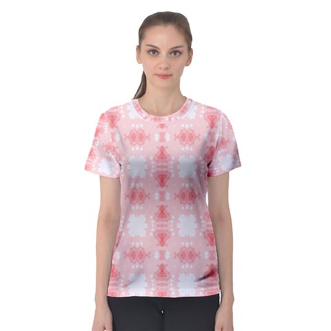 Seamless Wallpaper Butterfly Women s Sport Mesh Tee by Pakrebo