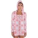 Seamless Wallpaper Butterfly Long Sleeve Hooded T-shirt View1