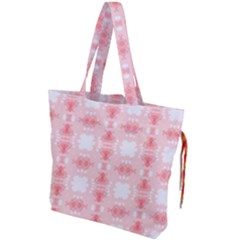 Seamless Wallpaper Butterfly Drawstring Tote Bag by Pakrebo