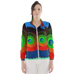 Fractal Spiral Curve Helix Women s Windbreaker by Pakrebo