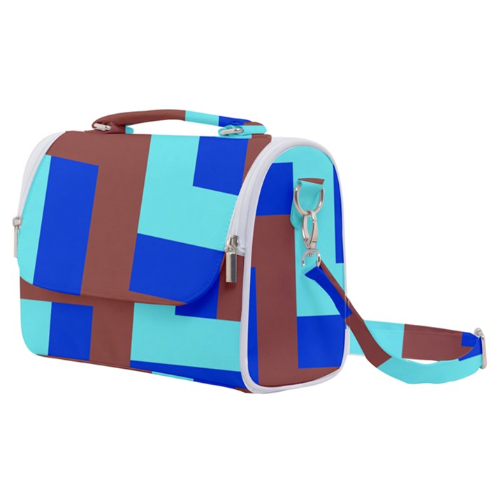 Abstract Background Abstraction Satchel Shoulder Bag