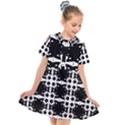 Seamless Pattern Design Ornament Kids  Short Sleeve Shirt Dress View1