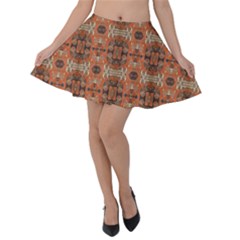 Rp-2-8 Velvet Skater Skirt by ArtworkByPatrick