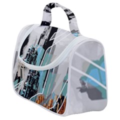 The City Of The Future Collage Satchel Handbag