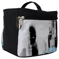 The City Of The Future Collage Make Up Travel Bag (big) by Pakrebo