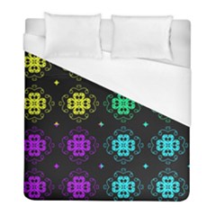 Seamless Pattern Design Ornament Duvet Cover (full/ Double Size)