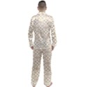 Graphic Mughal Pattern Jali Jaali Men s Satin Pajamas Long Pants Set View2