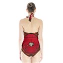 Beautiful Elegant Hearts With Roses Halter Swimsuit View2