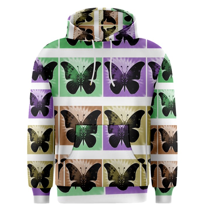 Seamless Wallpaper Butterfly Men s Pullover Hoodie