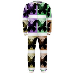 Seamless Wallpaper Butterfly OnePiece Jumpsuit (Men) 