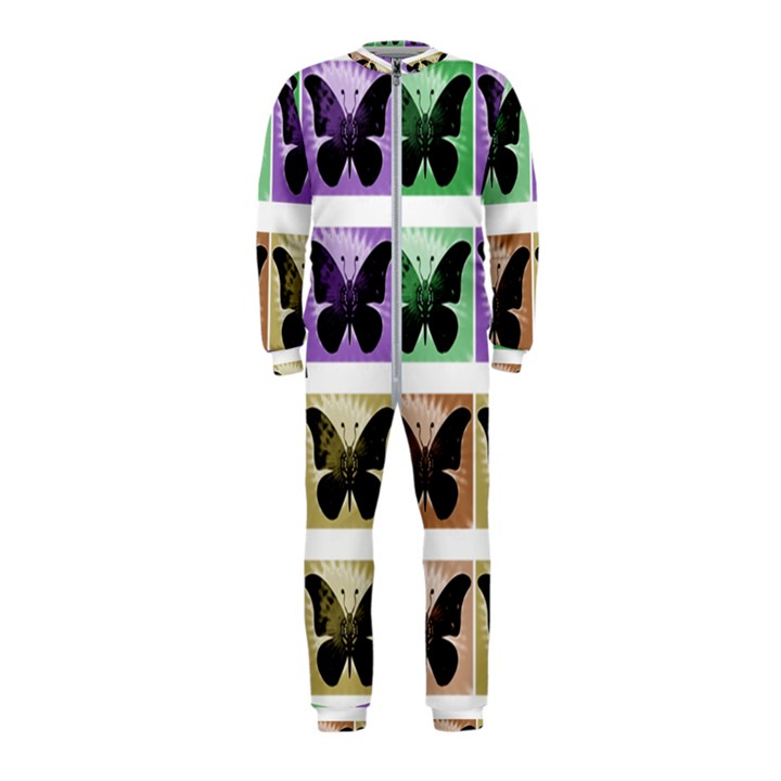 Seamless Wallpaper Butterfly OnePiece Jumpsuit (Kids)