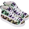 Seamless Wallpaper Butterfly Kids  Hi-Top Skate Sneakers View3