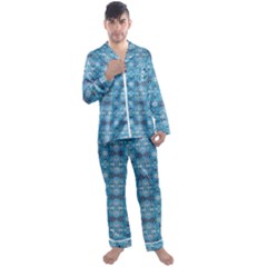 Rp-2-9 Men s Satin Pajamas Long Pants Set