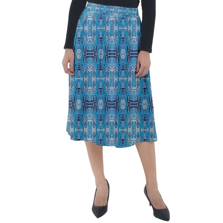 RP-2-9 Classic Velour Midi Skirt 