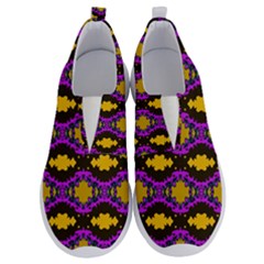 Seamless Wallpaper Digital Pattern Yellow Brown Purple No Lace Lightweight Shoes by Pakrebo