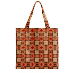 Rp-3-2 Zipper Grocery Tote Bag by ArtworkByPatrick