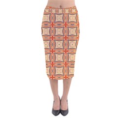 Rp-3-2 Velvet Midi Pencil Skirt by ArtworkByPatrick