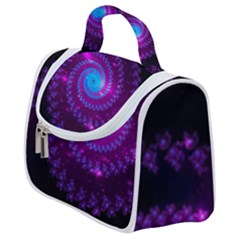 Fractal Spiral Space Galaxy Satchel Handbag