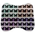 Seamless Wallpaper Butterfly Pattern Velour Head Support Cushion View1