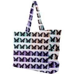 Seamless Wallpaper Butterfly Pattern Simple Shoulder Bag by Pakrebo