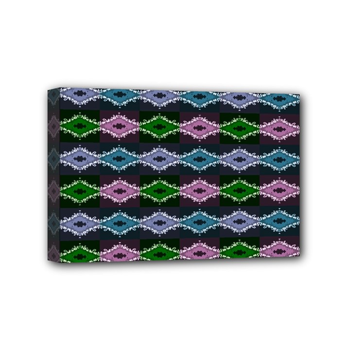 Seamless Wallpaper Geometric Mini Canvas 6  x 4  (Stretched)