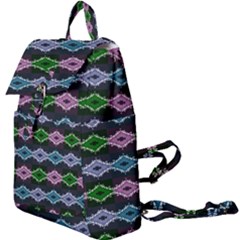 Seamless Wallpaper Geometric Buckle Everyday Backpack by Pakrebo