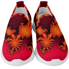 Spiral Background Pattern Texture Kids  Slip On Sneakers by Pakrebo