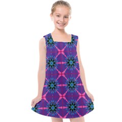 Seamless Wallpaper Art Digital Kids  Cross Back Dress by Pakrebo