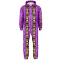 Love For The Fantasy Flowers With Happy Golden Joy Hooded Jumpsuit (Men)  View1