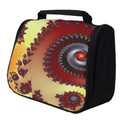 Fractal Rendering Spiral Twist Full Print Travel Pouch (small) by Pakrebo