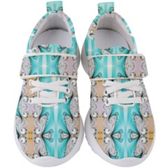 Seamless Wallpaper Pattern Symmetry Art Kids  Velcro Strap Shoes by Pakrebo