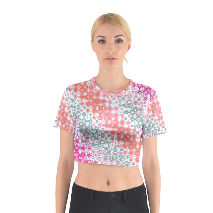 Springtemptation Cotton Crop Top