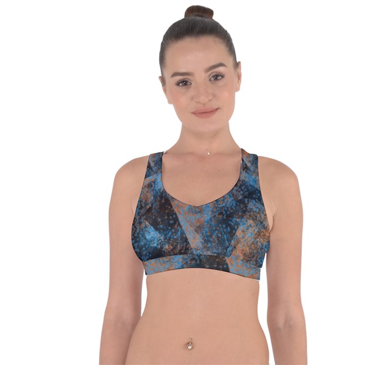 Rustictomorrow Cross String Back Sports Bra