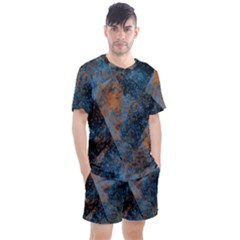 Rustictomorrow Men s Mesh Tee and Shorts Set