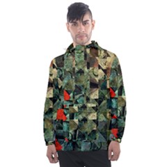 Urbangeometry Men s Front Pocket Pullover Windbreaker