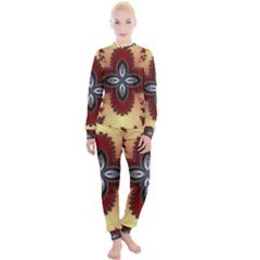 Kaleidoscope Fractal Pattern Women s Lounge Set